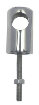 Handlaufdurchlass mit Gewinde A4 M8x55mm, für Rohr 22mm