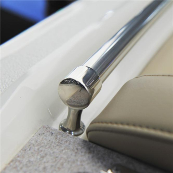 Preview: Handlaufendstück mit Gewinde A4 M8x55mm, für Rohr 25mm