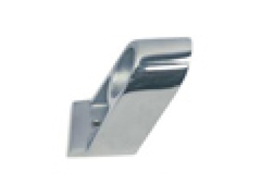 Handlaufdurchlass, 60° A4 für Rohr 25mm, Achshöhe 38mm