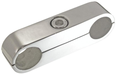 Haltegriffverbinder, massiv A4 für Rohr 25mm