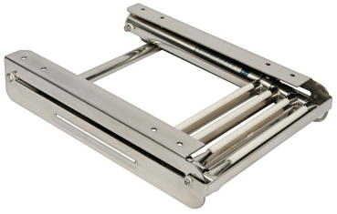 Preview: Teleskopleiter, klappbar stand. AISI316 4-stufig Breite 300mm Länge 1155mm