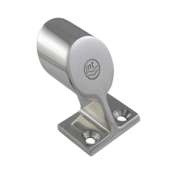 Handlaufendstück, 60°, MT-Serie A4 für Rohr 22mm, Achshöhe 38mm