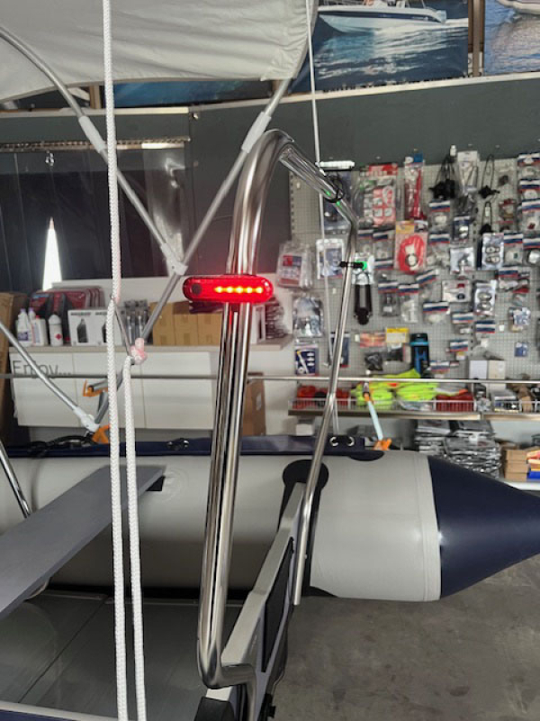 Geräteträger für Schlauchboote - Ø 25/30 mm 50-70cm Montagebreite (minimale Biegung)