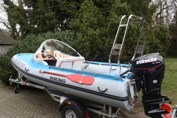 Gerätebügel für Schlauchboote - Ø 40 mm 125-180cm Breite