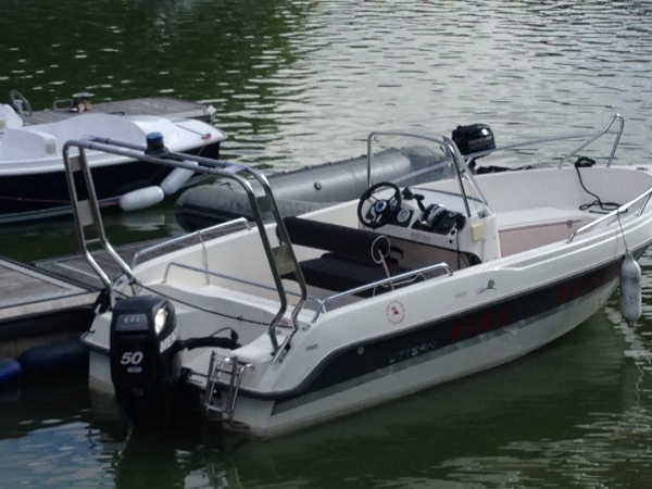 Gerätebügel für Schlauchboote - Ø 40 mm 125-180cm Breite